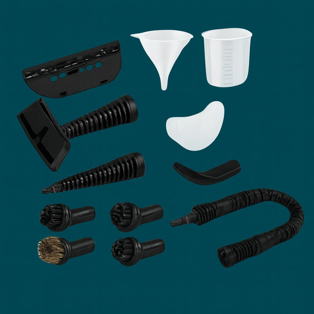 12x Attachment Nozzles + Travel & Cleaning Kit