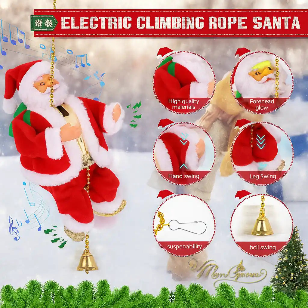Climbing Rope Santa Claus
