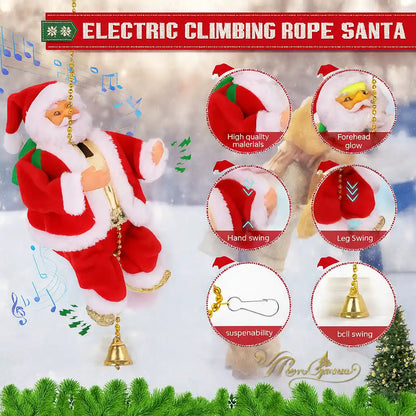 Climbing Rope Santa Claus