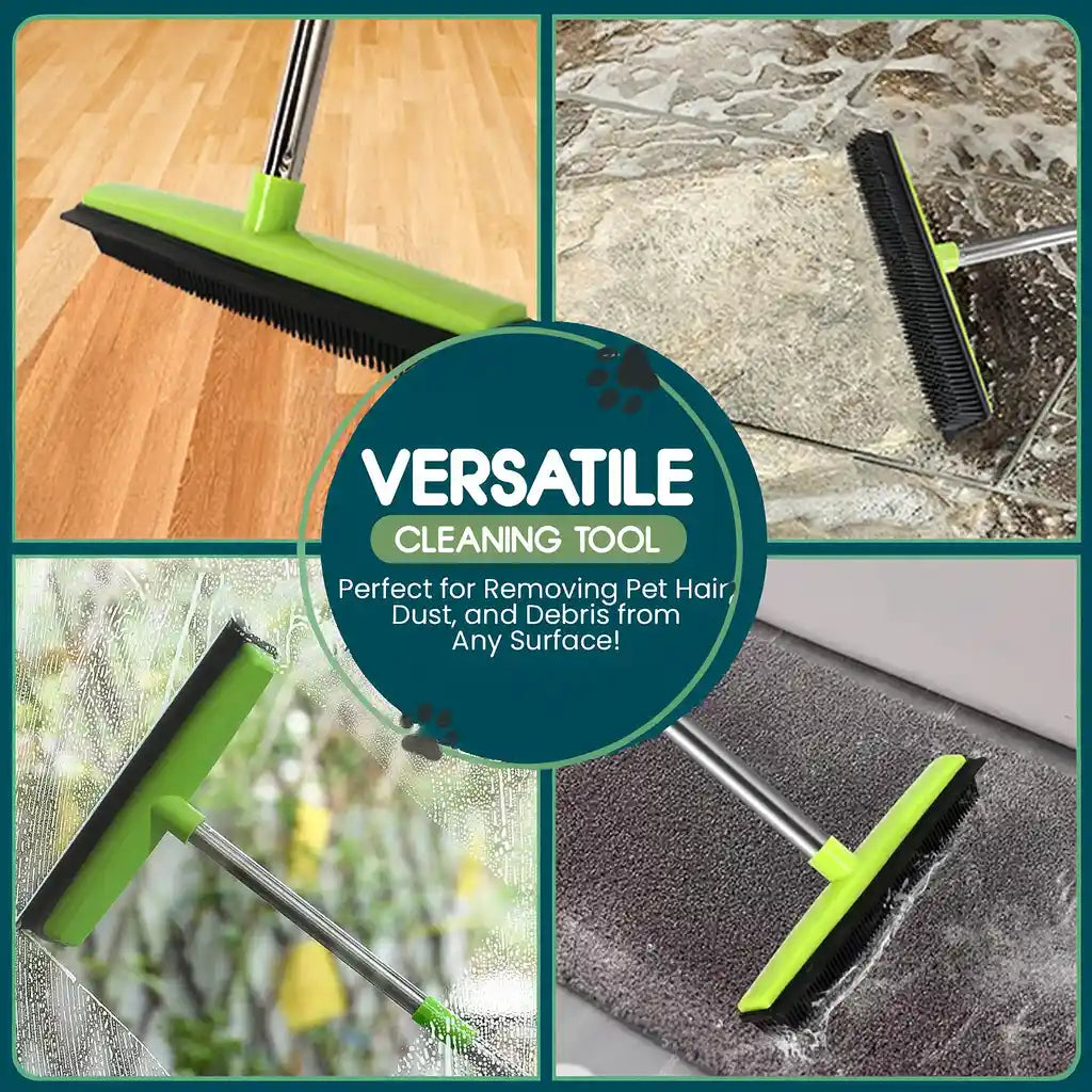 Pet Hair Removing silicone floor brush